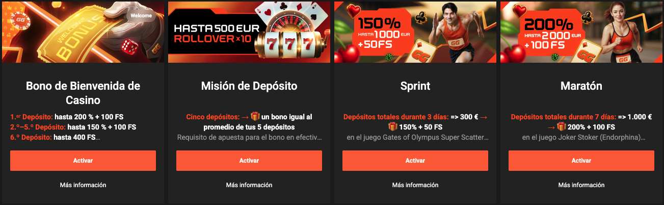 Bonus GGBet