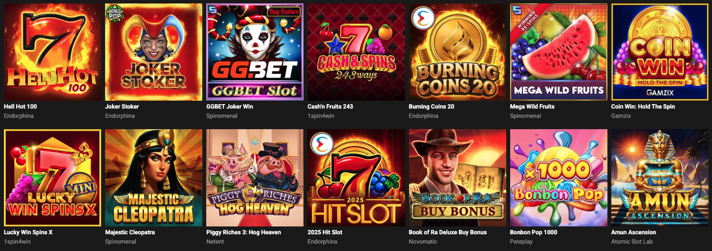 Slots GGBet